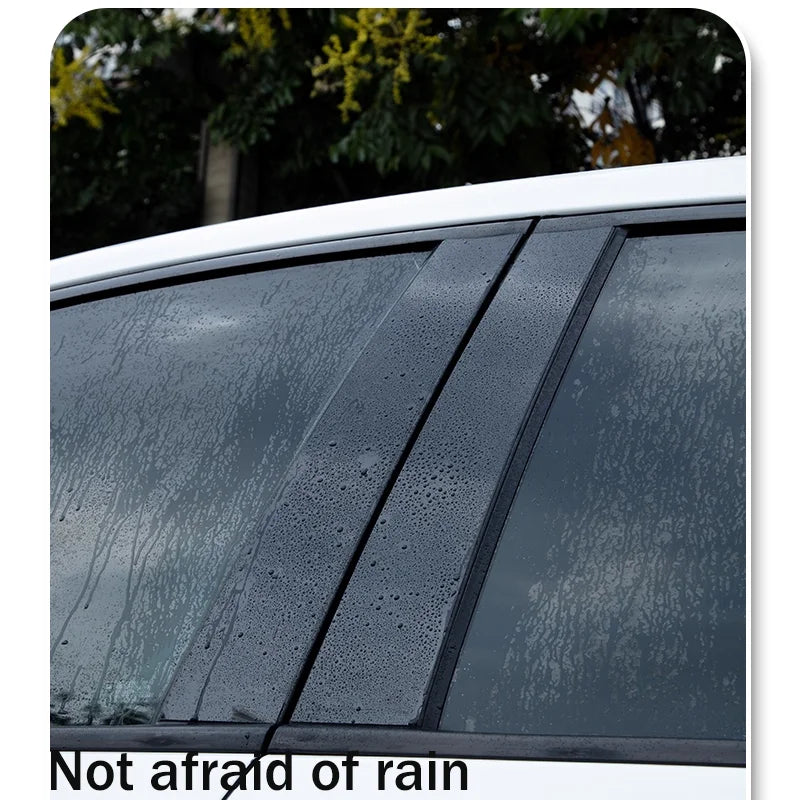 For BYD Song L EV 2024~2026 2025 Car Windows B-pillar Decal Center Column StickerAnti- scratch Protect Cover Decor Accessories