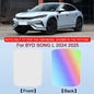 Colorful Ice Crystal Car Roof Sunshade Fit For BYD SONG L 2024 2025 Car Clip-on Sunroof Skylight Blind Shading Cover Accessories