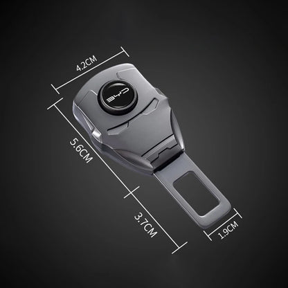 Car Seat Belt Extender Lock Adjustable Buckle For BYD M6 G3 G5 T3 13 F3 F0 S6 S7 E5 E6 L3 tang yuan atto3 song Covers Accessorie