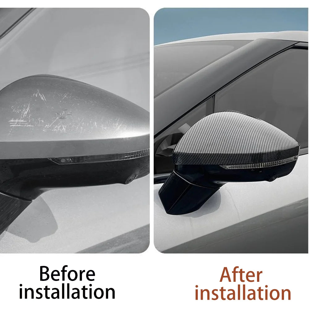For BYD Song L EV 2024~2026 2025 Car Rearview Mirror Protect Cover Anti-scratch Decoration Modification Accessories
