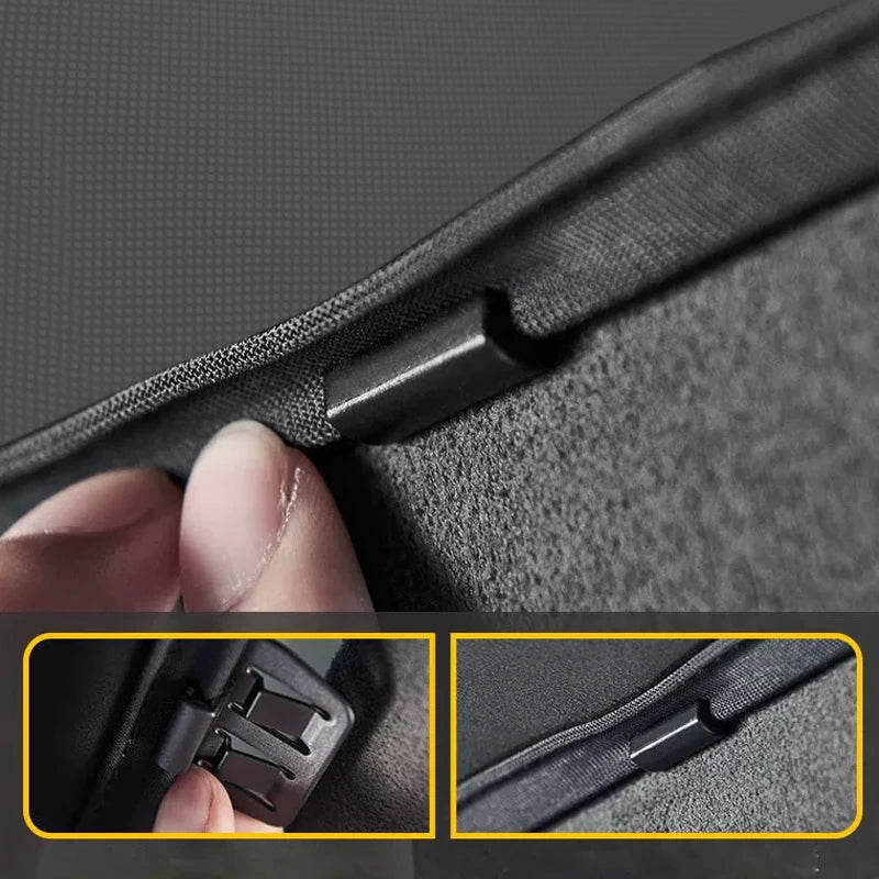 Car Sunroof Sunshade Cover For BYD SONG L 2024-Present Colorful Ice Nano Heat Insulation Skylight Anti-UV Auto Accessories