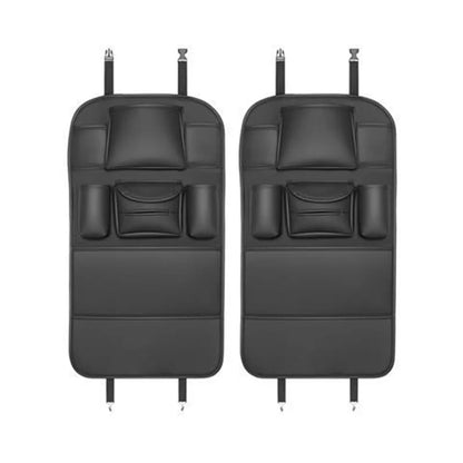All in One Car Seat Back Storage Bag For BYD Atto3 Han Song plus Seagyll V2l Dolphin F3 E6 G3 I3 Ea1 Anti Kick Pad Cup Holder