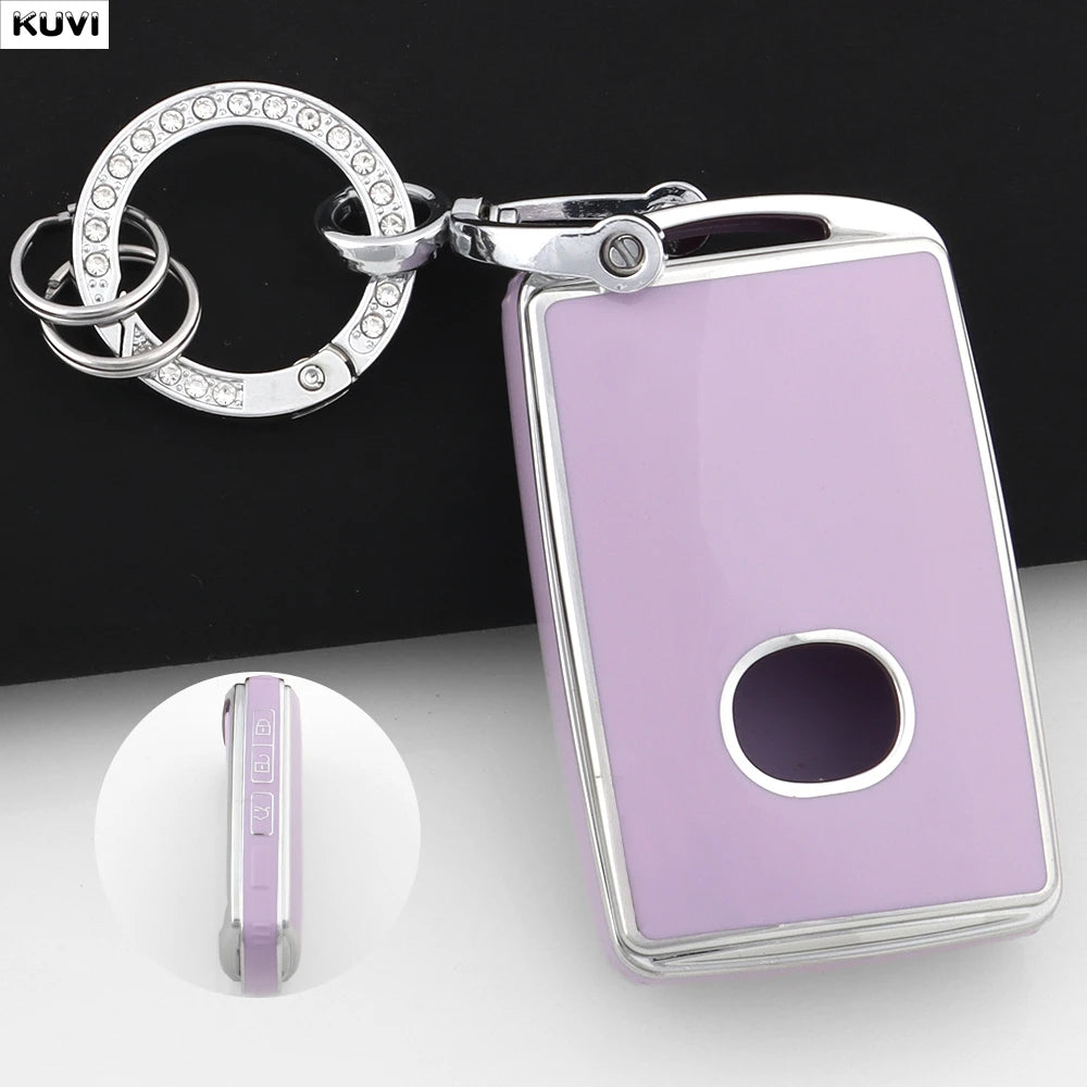 For Mazda 3 Alexa CX30 CX-30 CX-5 CX5 CX3 CX-3 CX8 CX-8 CX9 CX-9 CX-4 CX-30 Fashion TPU Car Smart Key Case Cover Keychain Fob