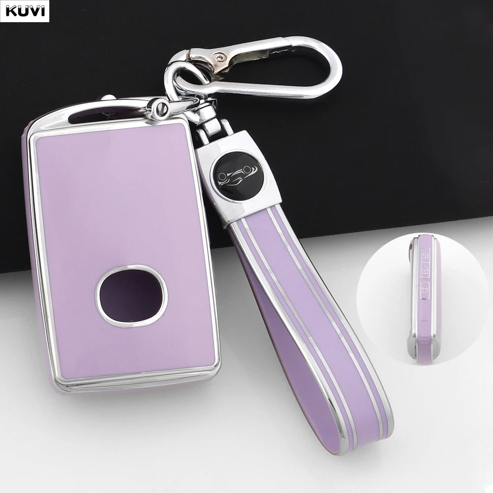 For Mazda 3 Alexa CX30 CX-30 CX-5 CX5 CX3 CX-3 CX8 CX-8 CX9 CX-9 CX-4 CX-30 Fashion TPU Car Smart Key Case Cover Keychain Fob