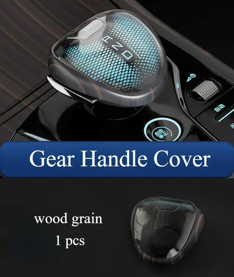 For BYD Qin/Tang/Han/Song Plus DMI DMP EV Frigate07 Central Control Gear Handle Cover Interior Modification Gear Protective Case