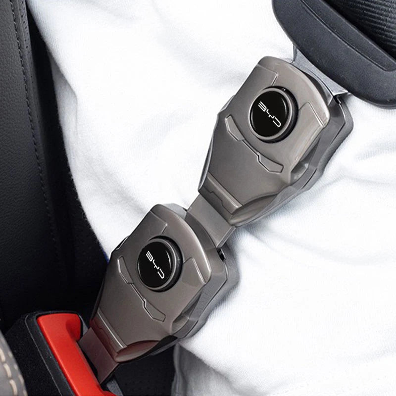 Car Seat Belt Extender Lock Adjustable Buckle For BYD M6 G3 G5 T3 13 F3 F0 S6 S7 E5 E6 L3 tang yuan atto3 song Covers Accessorie