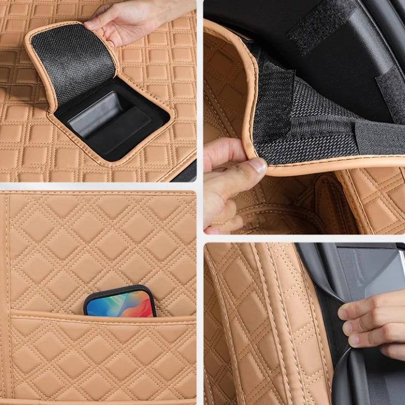 For BYD SONG L DM-i 2024 2025 Fully Enclosed Trunk Mat Dedicated Trunk Foot Mat Interior Accessories