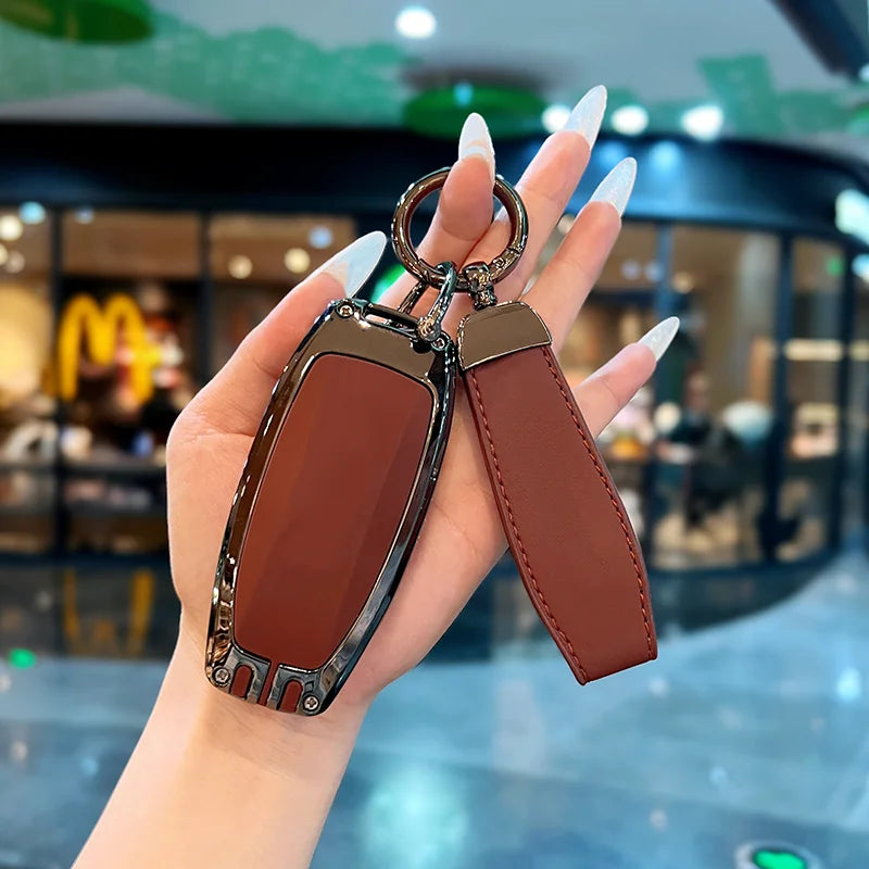 Car Key Cover Case Protection Shell Keychain For BYD Han Qin PLUS Song Pro Song L Tang Yuan Song MAX Seagull Qin Pro Accessories