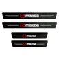Carbon fiber protective stickers for car door sill side anti step bumpers For Mazda 3 6 CX5 2 CX3 CX9 MX5 RX8 Axela Demio Atenza