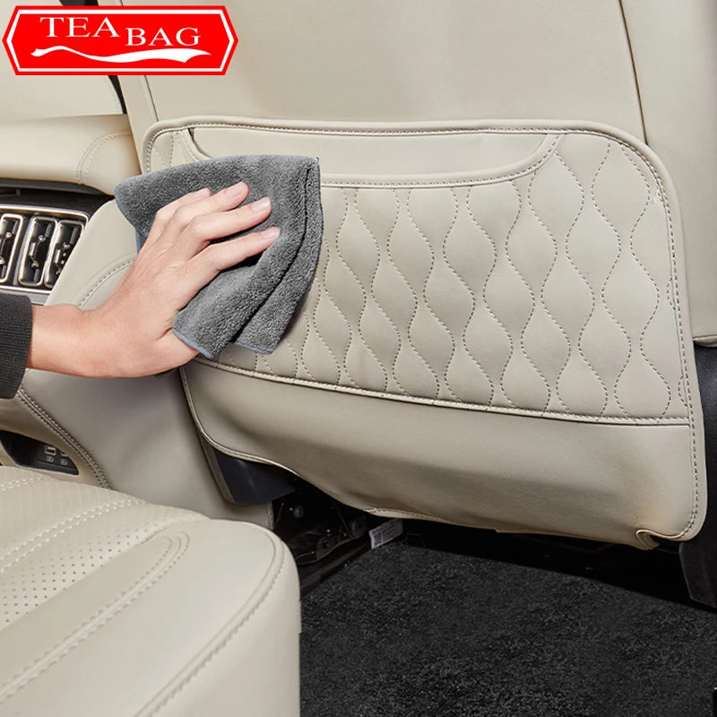 For BYD Song L 2023 2024 Car Styling Seat Anti-kick Pad Rear Armrest Box Protection Cover Backrest Mat Auto Interior Accessories