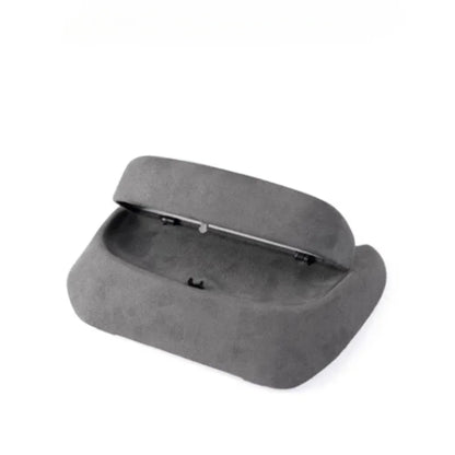 storage interior modification car accessories For BYD Song L‌‌ glasses case leather flip fur car sunglasses clip storage box