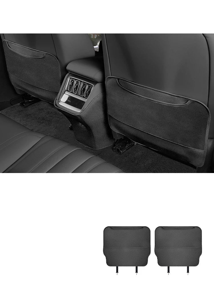 For BYD Song L 2023 2024 Car Styling Seat Anti-kick Pad Rear Armrest Box Protection Cover Backrest Mat Auto Interior Accessories