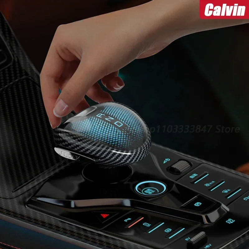 For BYD Qin/Tang/Han/Song Plus DMI DMP EV Frigate07 Central Control Gear Handle Cover Interior Modification Gear Protective Case