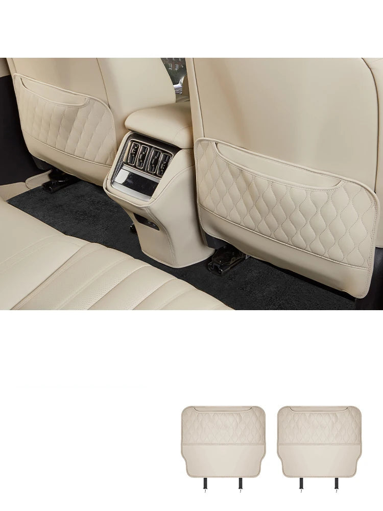 For BYD Song L 2023 2024 Car Styling Seat Anti-kick Pad Rear Armrest Box Protection Cover Backrest Mat Auto Interior Accessories