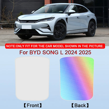 Colorful Ice Crystal Car Roof Sunshade Fit For BYD SONG L 2024 2025 Car Clip-on Sunroof Skylight Blind Shading Cover Accessories