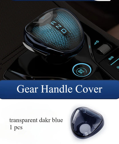 For BYD Qin/Tang/Han/Song Plus DMI DMP EV Frigate07 Central Control Gear Handle Cover Interior Modification Gear Protective Case