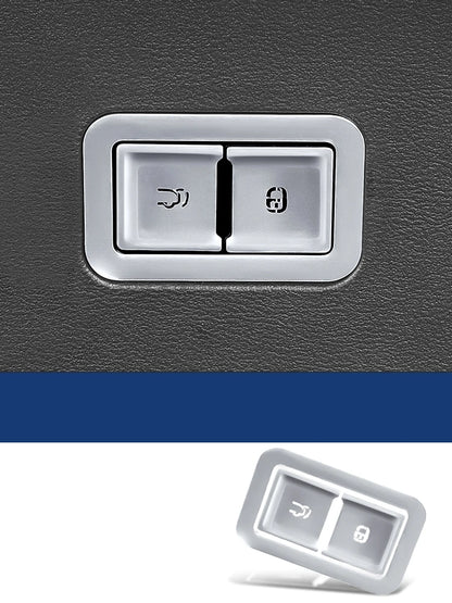 For BYD Song L 2023 2024 Car Styling Door Switch Button Stickers Tailgate Interior Steering Wheel Metal Modification Accessories