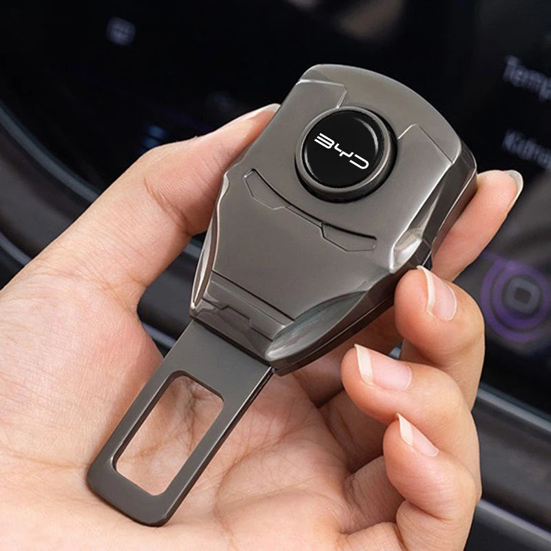 Car Seat Belt Extender Lock Adjustable Buckle For BYD M6 G3 G5 T3 13 F3 F0 S6 S7 E5 E6 L3 tang yuan atto3 song Covers Accessorie