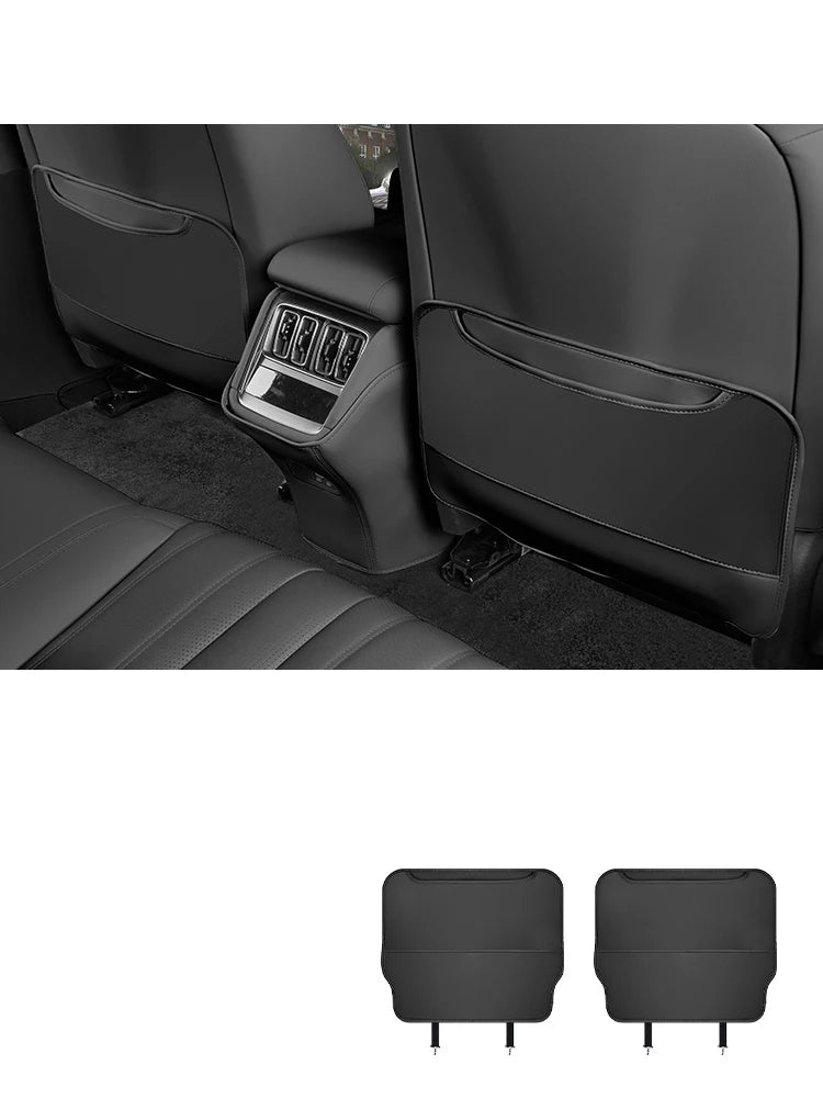 For BYD Song L 2023 2024 Car Styling Seat Anti-kick Pad Rear Armrest Box Protection Cover Backrest Mat Auto Interior Accessories